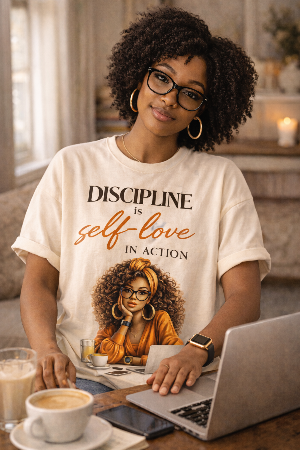 Discipline Is Self-Love in Action Graphic T-Shirt